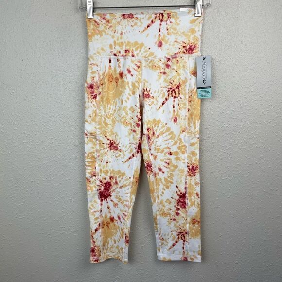 NWT Ideology Crop High Rise Leggings Size XS - Picture 1 of 8